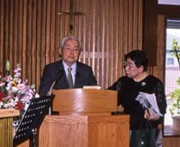 佐藤 陽二牧師と正子牧師